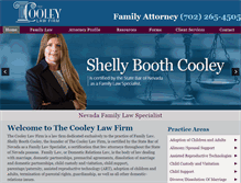 Tablet Screenshot of cooleylawlv.com